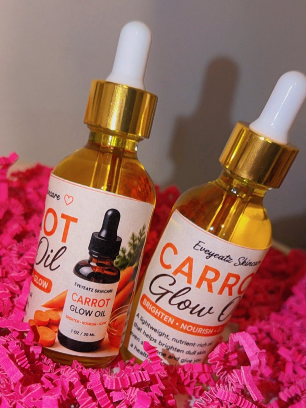 Eveyeatz Skincare Carrot Glow Oil - Vibrant Orange - Picture 4 of 4